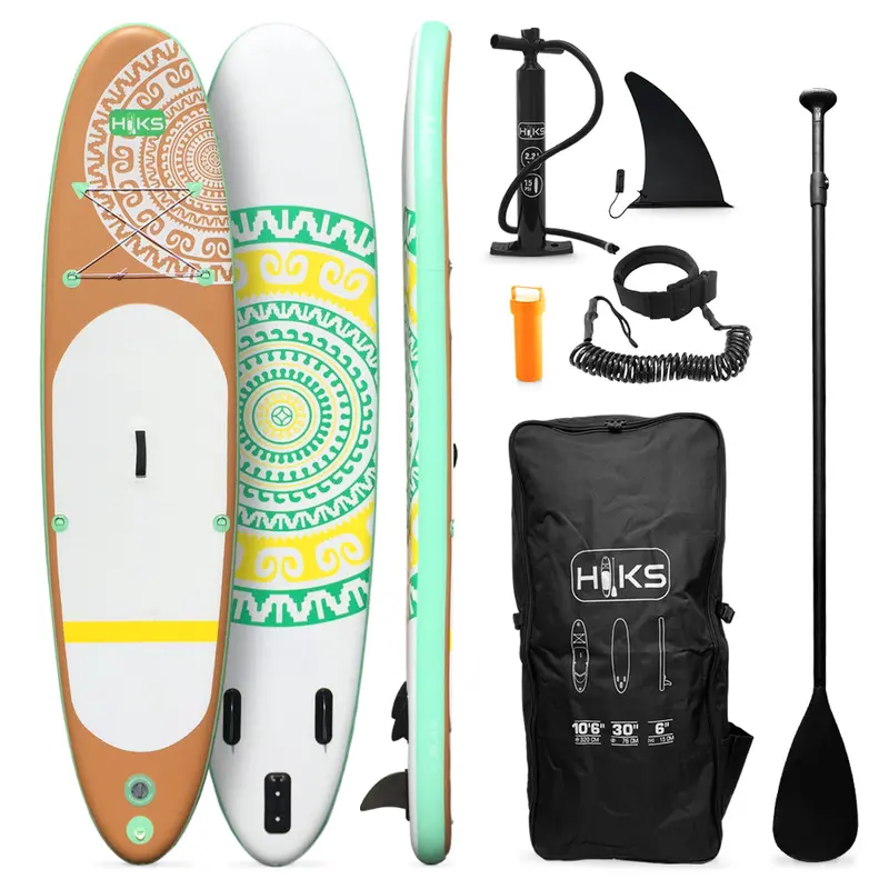 Hiks 10'6" Inflatable Sup Board – Maori Hawaii Graphic Edition 1