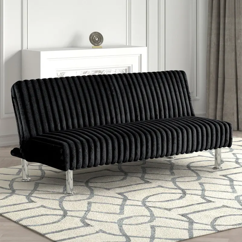 Hinwil Futon Sofa Bed – Furniture Of America Space-Saving Solution 1