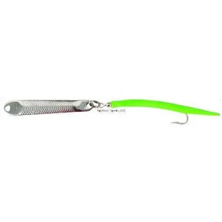 Hopkins No=Eql Single Chartreuse Tube Bait 1