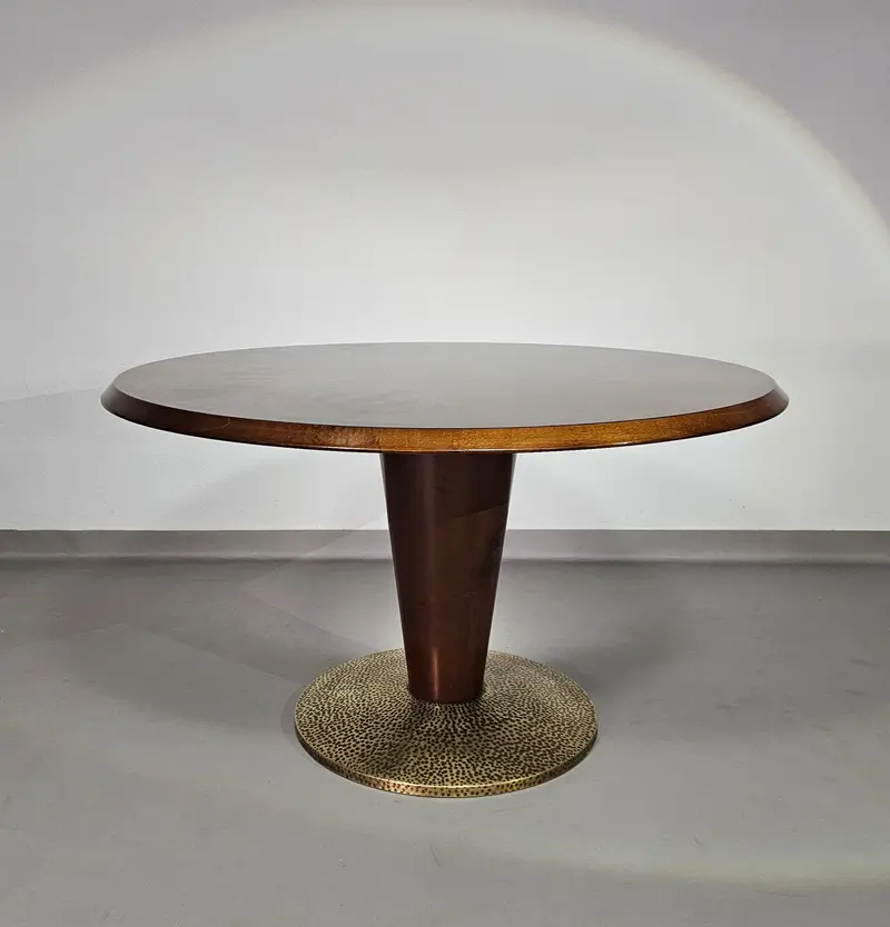 Hugues Chevalier Circular Dining Table — Minimalist Contemporary Form 1