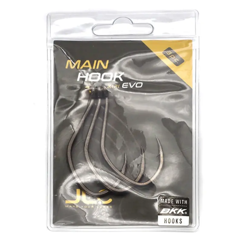 Jlc 6.75-Inch Main Hook – Bkk Heavy-Duty Hook Pack (3) 1