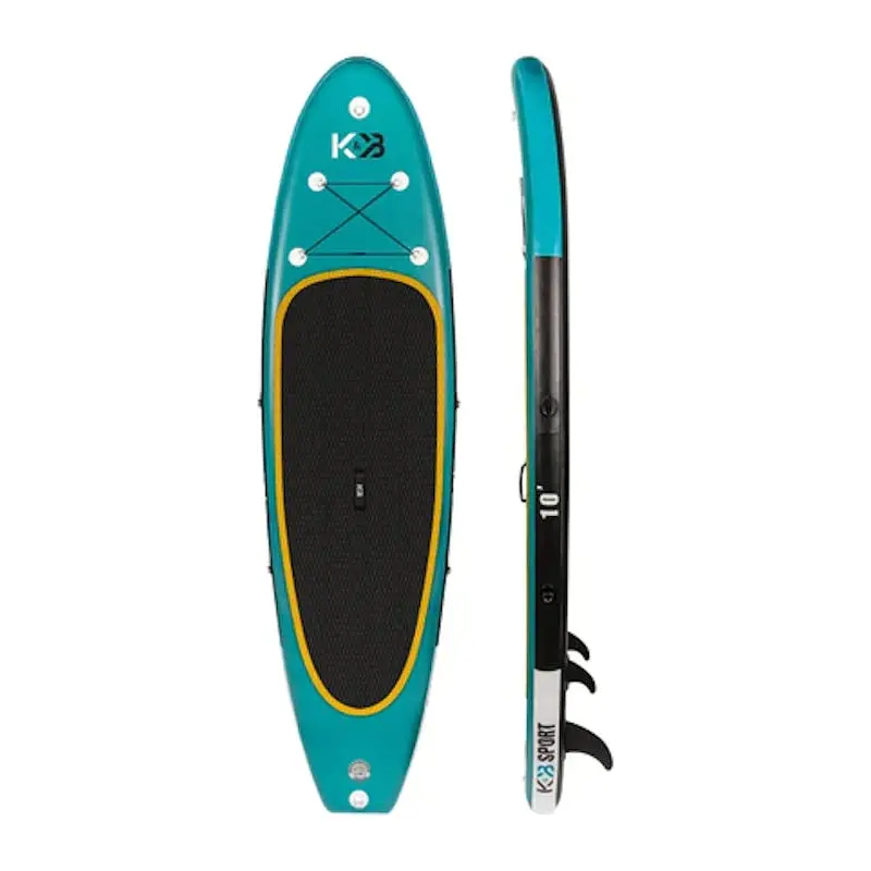 K&B Malbaie 10-Foot Inflatable Paddle Board – Teal 1