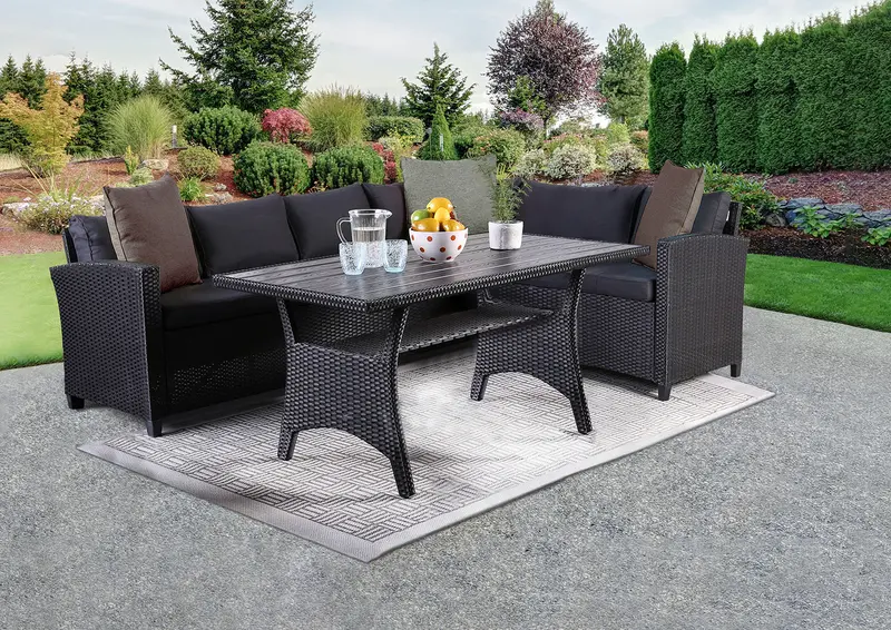 Kimara 3-Piece Outdoor Dining Set For Small Spaces 1