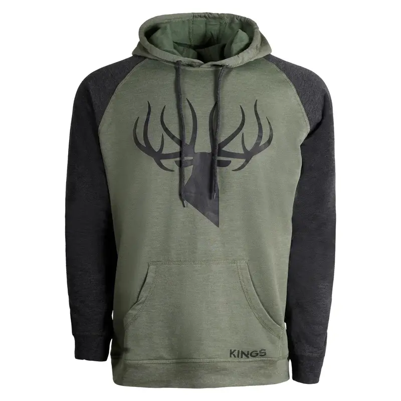 Kings Logo Triblend Fleece Hoodie – Casual Outdoor Apparel 1