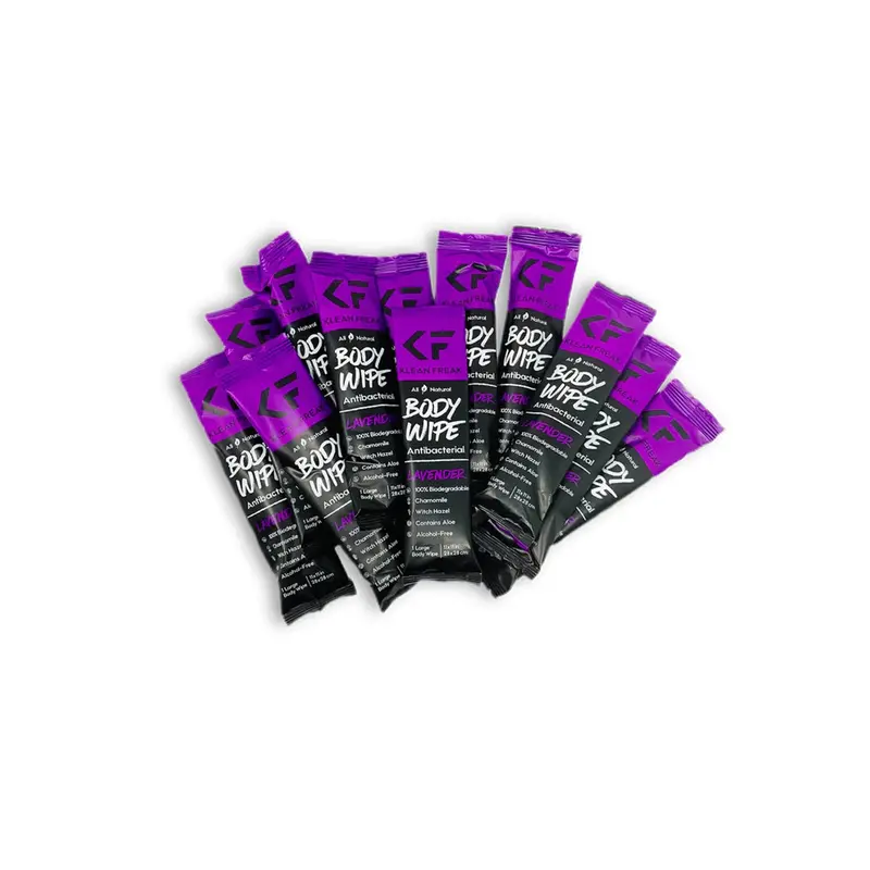 Klean Freak Body Wipes – Antibacterial Cleansing Towels For Post-Activity Freshening 1