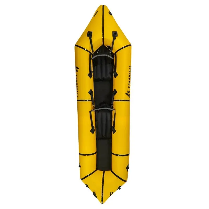Kokopelli Twain Two-Person Packraft With Tizip Closure – Yellow 1
