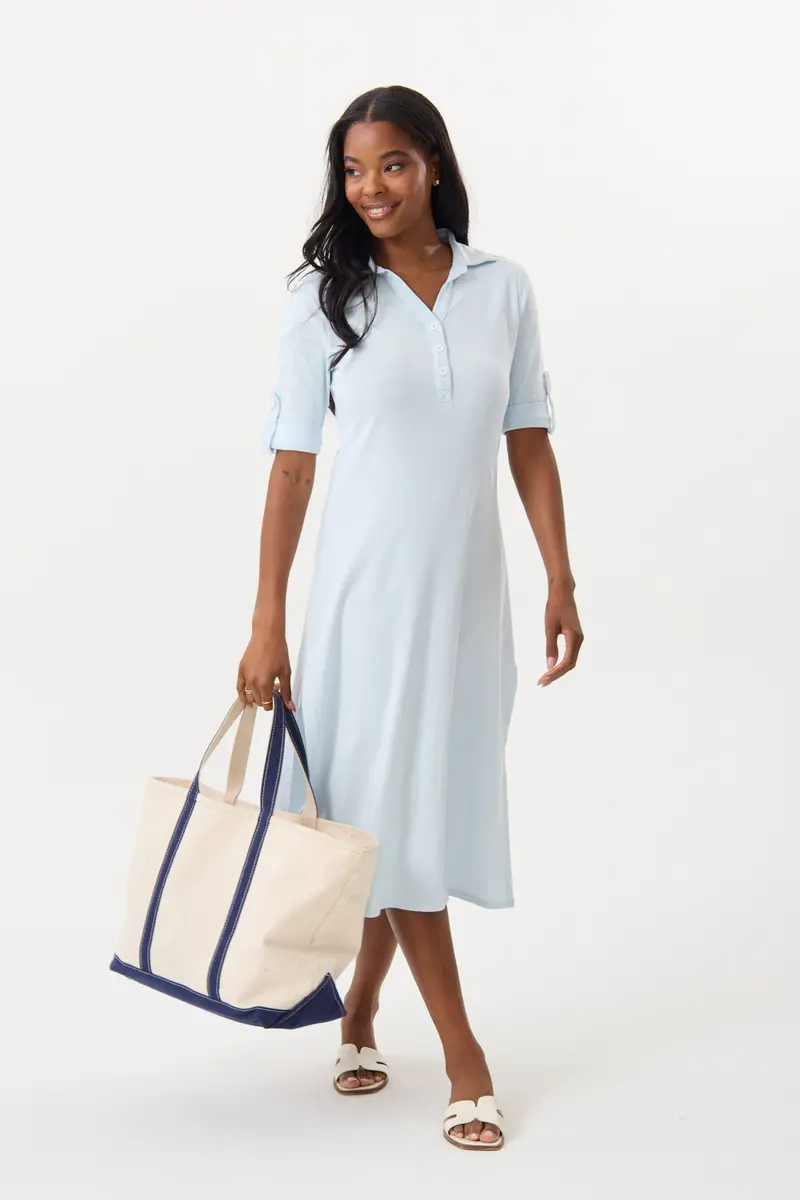 Kris Misty Blue Dress 1