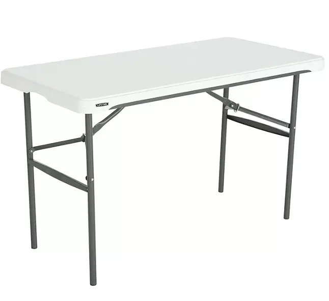 Lifetime 4-Foot Nesting Commercial Table – Model 280478 1