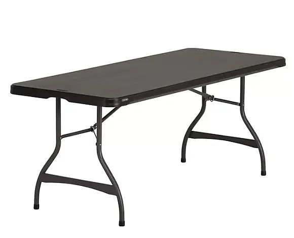 Lifetime 6-Foot Commercial Folding Nesting Table 1
