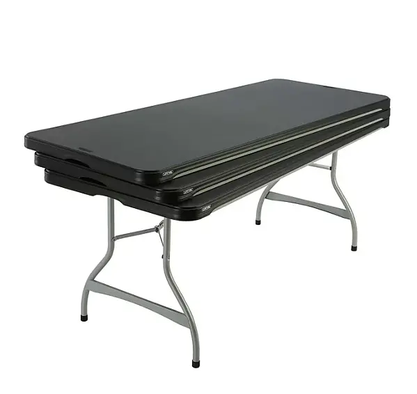 Lifetime 6-Foot Commercial Nesting Folding Tables – 4-Pack 1