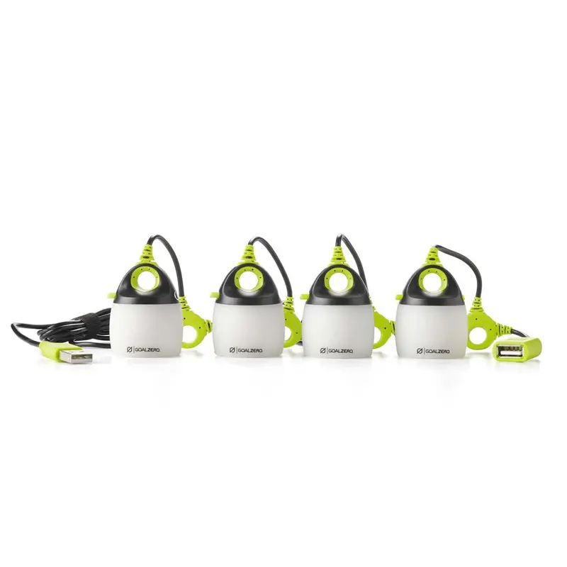 Light-A-Life Mini Led Light Set – 4-Pack With Color Shades 1