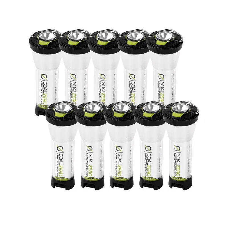 Lighthouse Micro Flash Usb Rechargeable Lanterns – 10-Pack 1