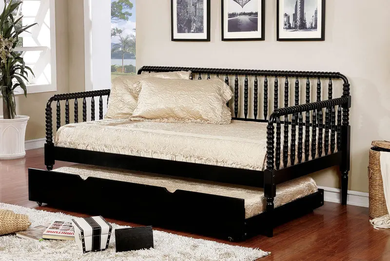 Linda Twin Daybed By Furniture Of America (Cm1741Bk-Bed) 1