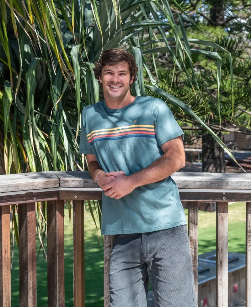 Long Island Short-Sleeve Tee In Fern 1