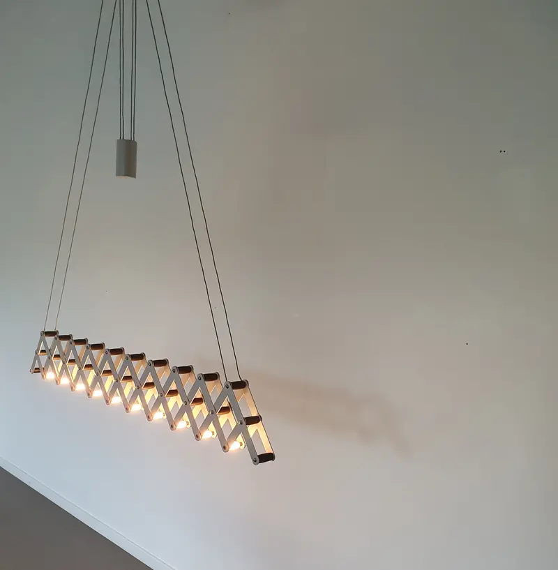 Lucefer Architectural Ceiling Lamp – Mid-Century Industrial Design 1