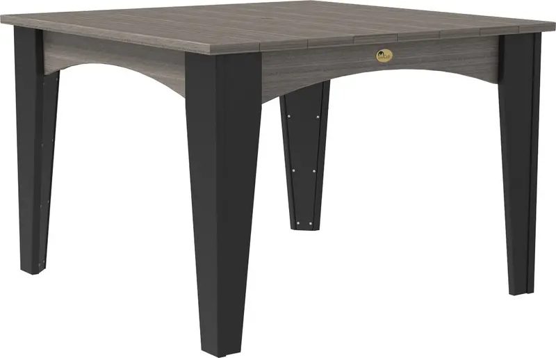 Luxcraft 44-Inch Square Island Dining Table – Poly Resin 15