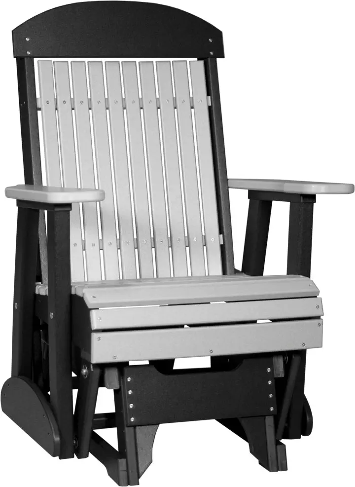 Luxcraft Classic Glider Armchair – Handcrafted Outdoor Relaxation 9