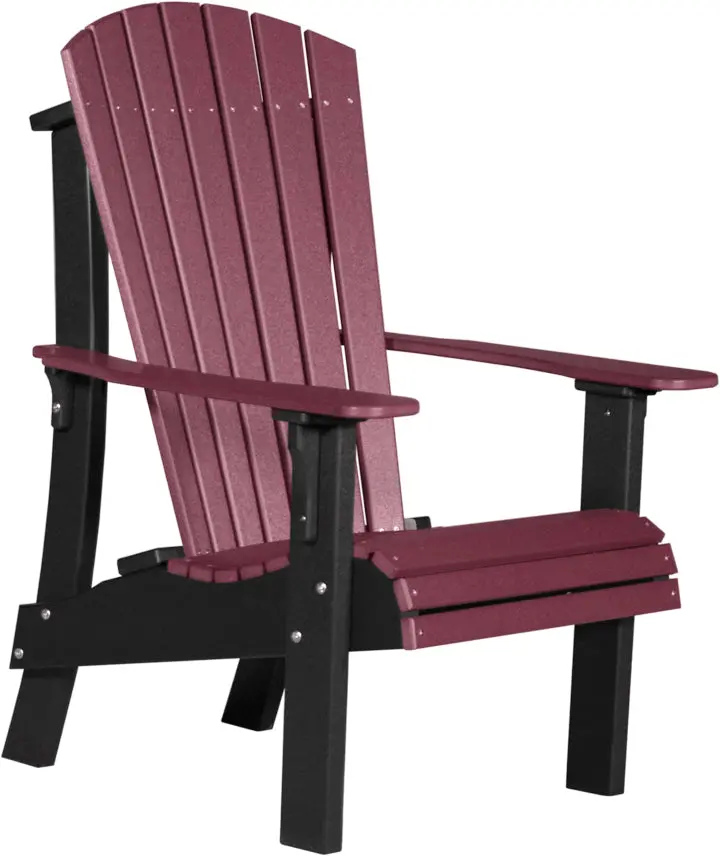 Luxcraft Royal Adirondack Chair – Upscale Details & Regal Profile 8