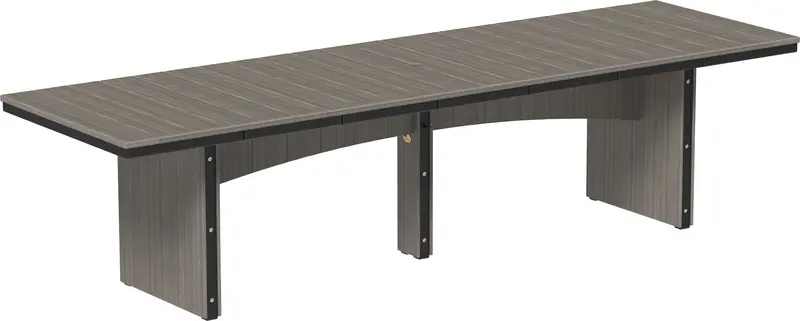 Luxcraft Urban 3' X 10' Rectangular Patio Dining Table 15