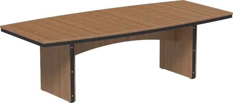 Luxcraft Urban 4' X 8' Oval Dining Table – Modern Outdoor Entertaining 14