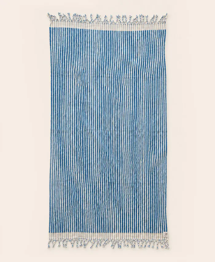 Luxe Stripe Towel – Premium Turkish Cotton 1
