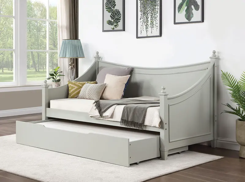 Lycoris Twin Daybed With Underbed Trundle – Furniture Of America 1