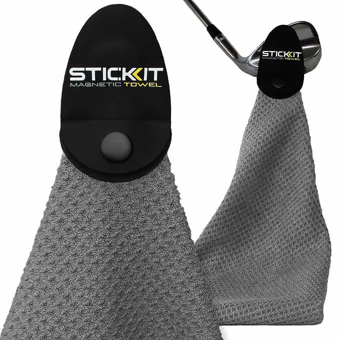Magnetic Clip Golf Towel – Quick-Attach Design 1