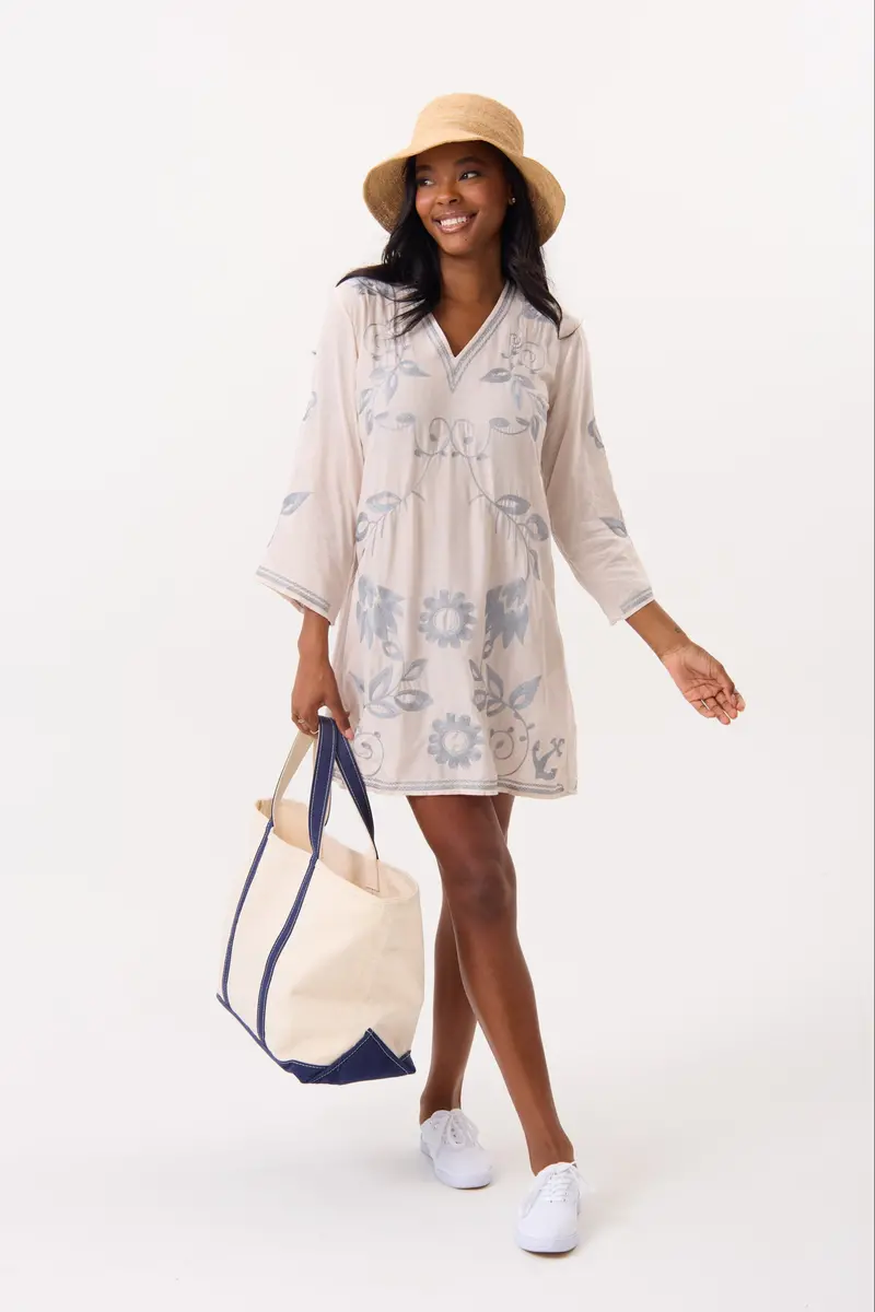 Maho Silver Grey Tunic 1