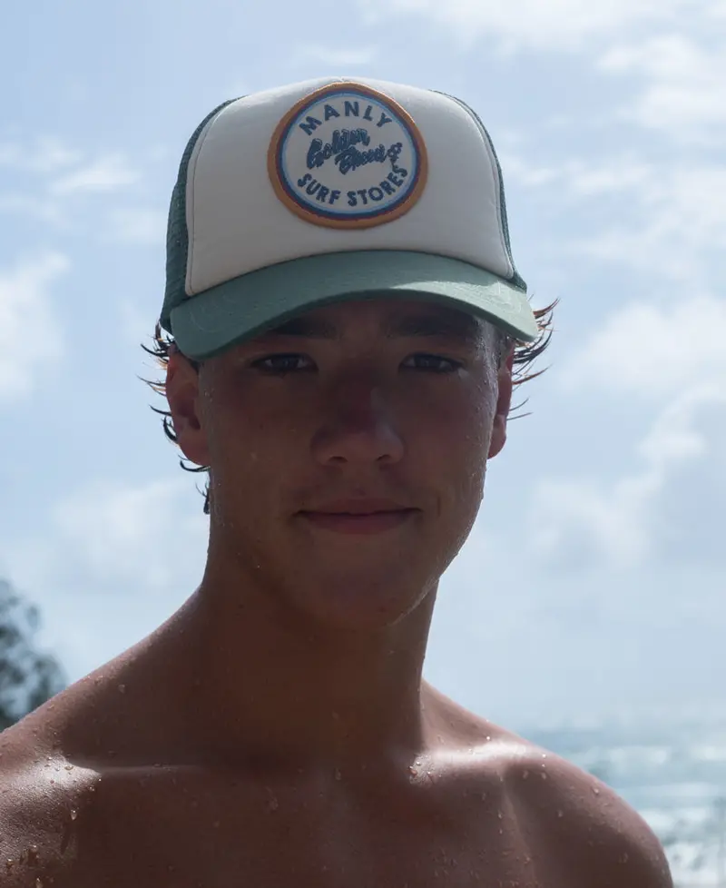 Manly Charlie Trucker Cap – Khaki 1