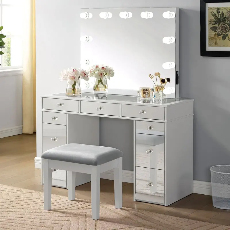 Margret Vanity Collection By Furniture Of America (Cm-Dk928-Pk) 1