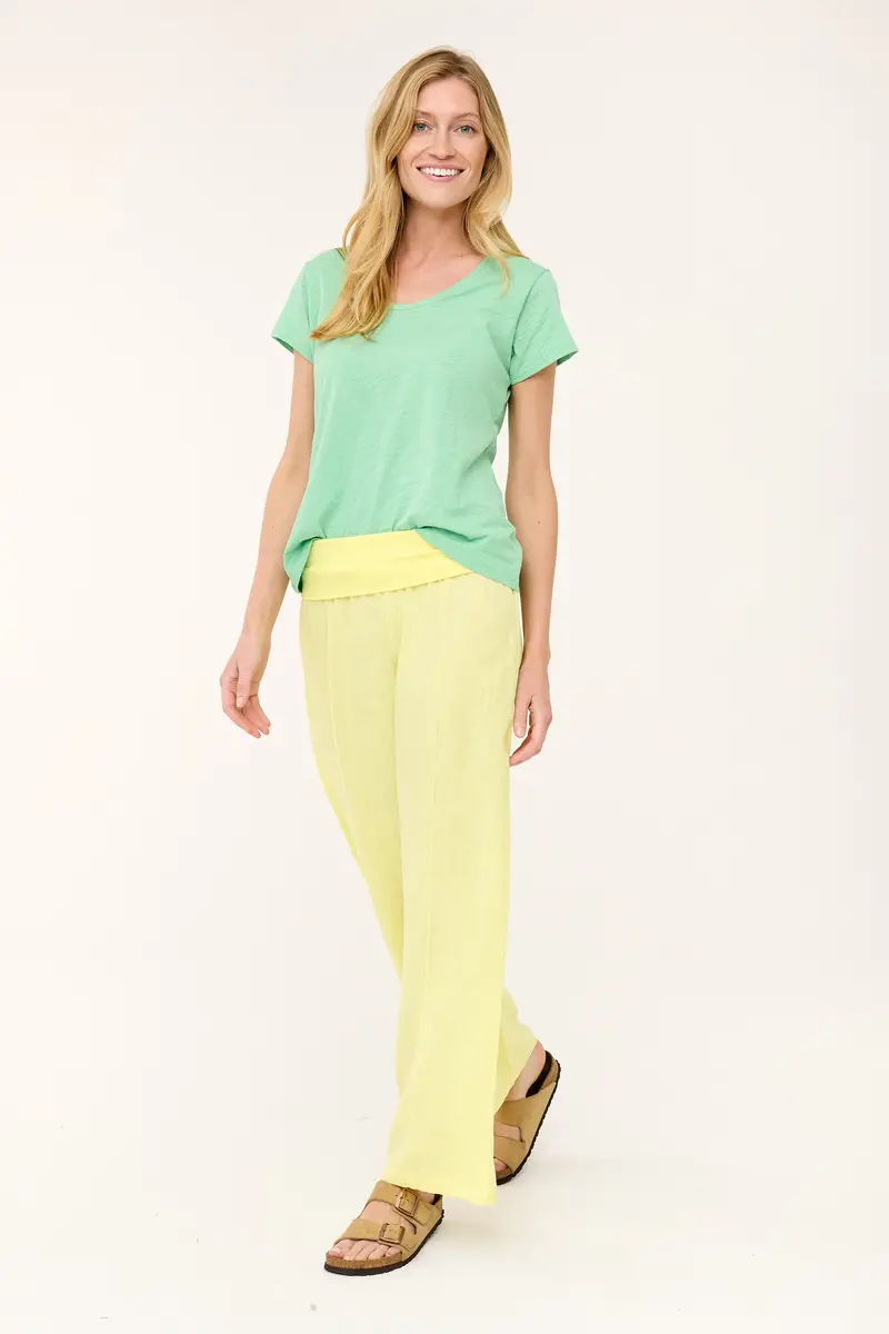 Marigot Roll-Down Pants In Evening Primrose 1