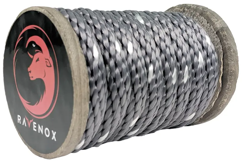 Marine-Grade Solid Braid Polyester Rope – 5/8" 1