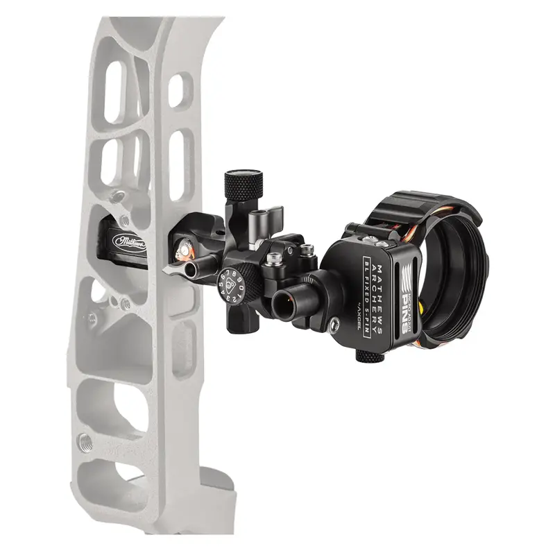 Mathews Bridge-Lock Fixed 5-Pin Sight – Precision Archery Sight 1