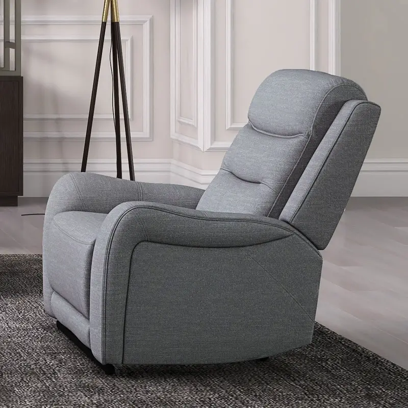 Matthias Supportive Recliner Chair With Smooth Motion Action – Furniture Of America Cm9987Gy-Ch-M 1