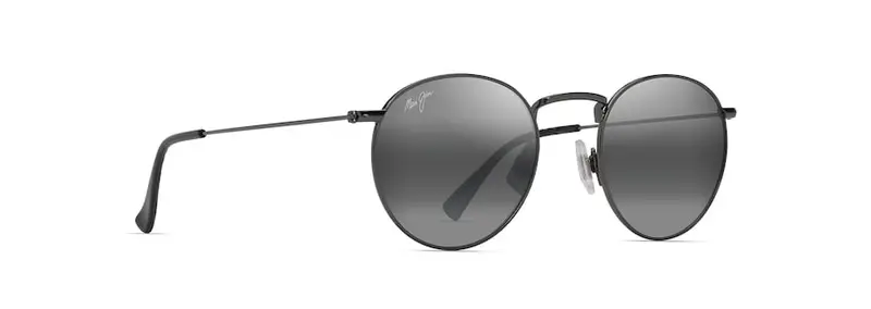 Maui Jim Grey Pukaua Sunglasses – Dark Ruthenium Frame With Neutral Grey Lens 1