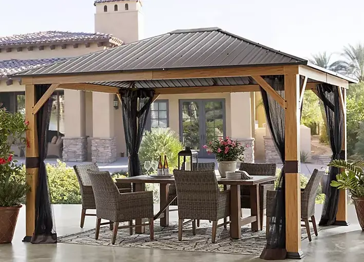 Member'S Mark 10' X 12' Hardtop Outdoor Gazebo 1