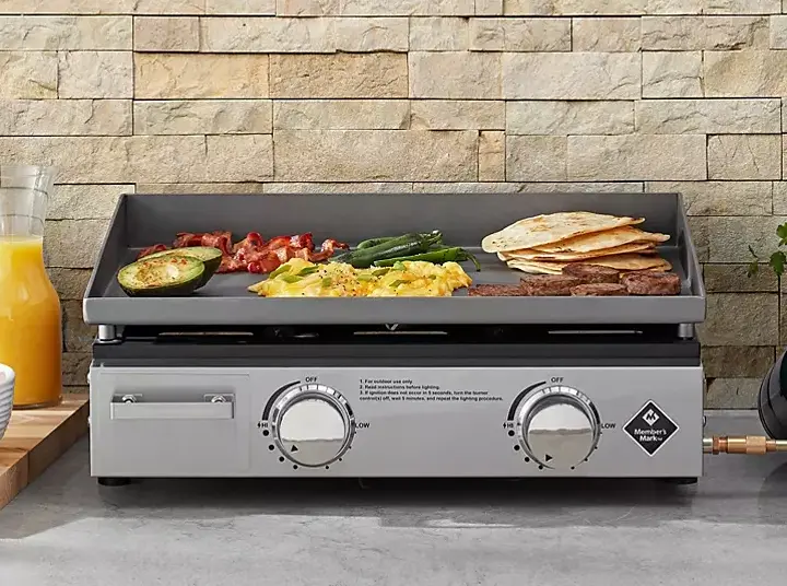 Member'S Mark 22-Inch Electric Tabletop Griddle For Indoor Cooking 1