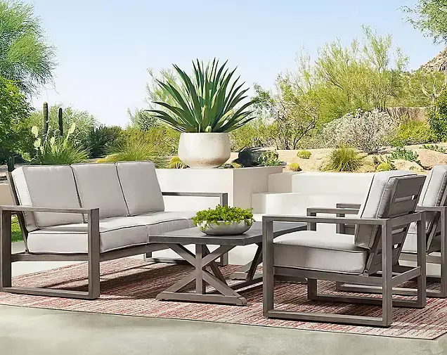 Member'S Mark Cahaba 4-Piece Cast Silver Deep-Seating Patio Set 1