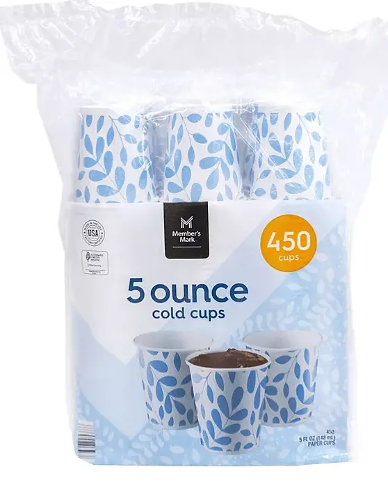 Member'S Mark Printed 5 Oz. Paper Cold Cups For Bath Or Party Use – 450 Count 1