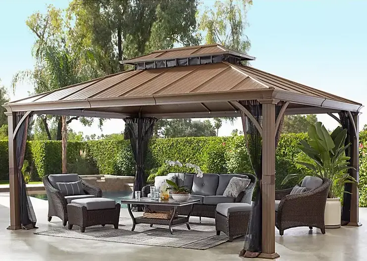 Member'S Mark Salemo 12' X 16' Hardtop Gazebo 1