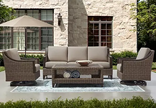 Member'S Mark St. Croix 4-Piece Deep-Seating Outdoor Lounge Set 1