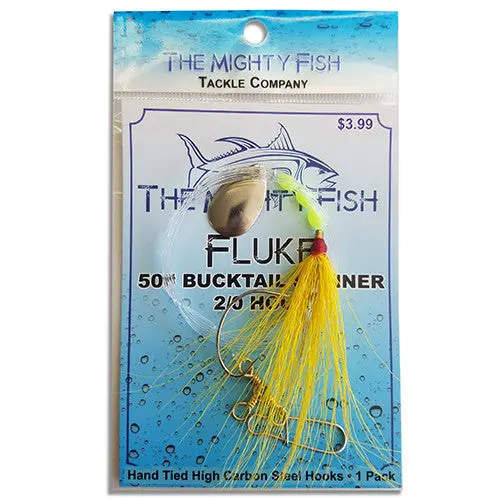 Mighty Fish Bucktail Spinner Fluke Rig 1