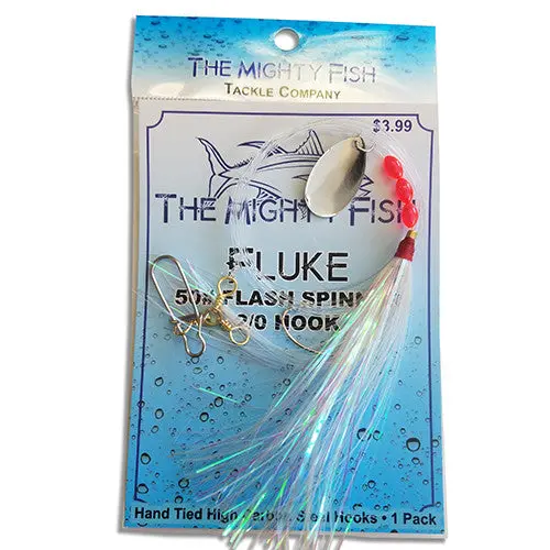 Mighty Fish Flash Spinner Fluke Fishing Rig 1