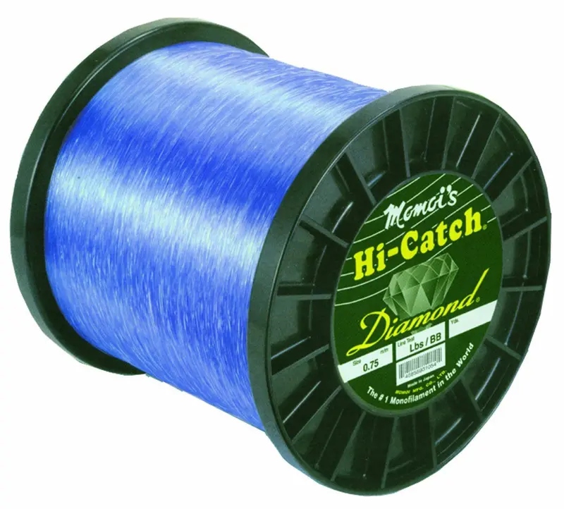 Momoi Hi-Catch Diamond Fluorocarbon – 200 Lb Test, Brilliant Blue 1000-Yard Spool 1