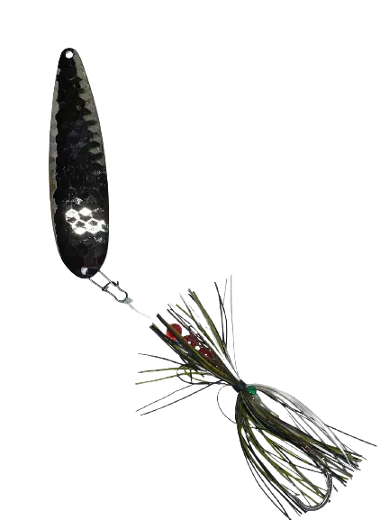 Monomoy Tackle Hex Chrome 5-Inch Spoon Lure 1
