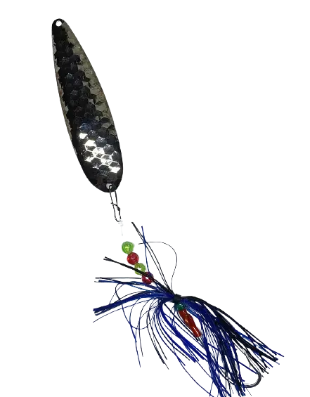 Monomoy Tackle Hex Flash Spoon – 5-Inch Fishing Lure 2