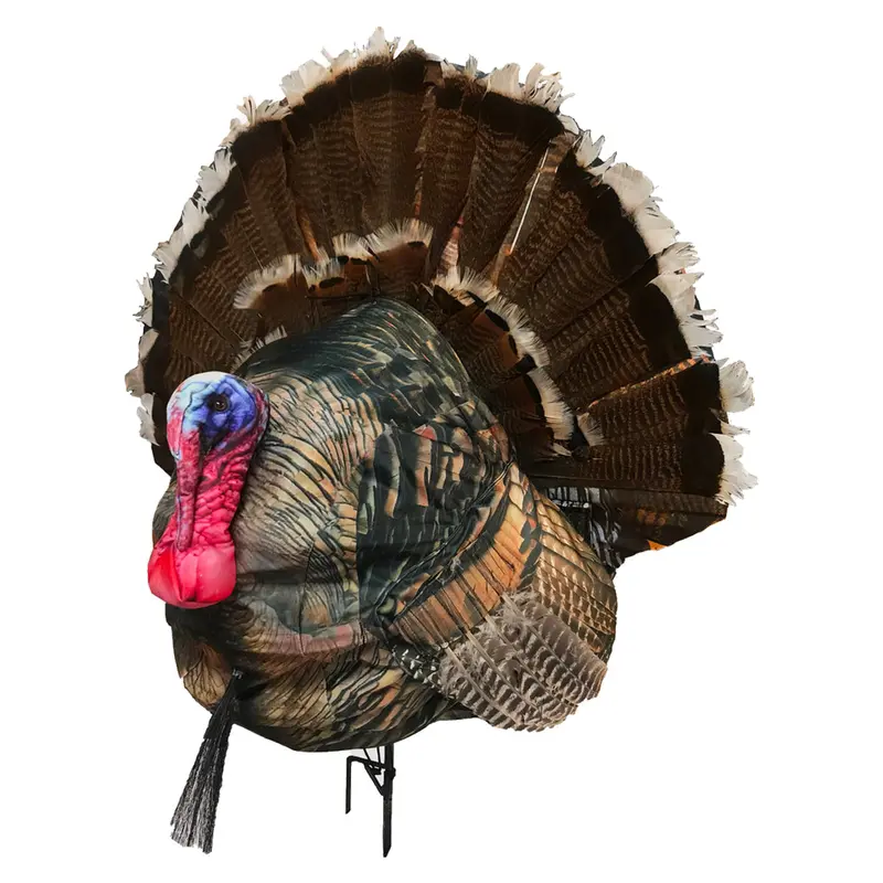 Montana Decoy Wiley Tom 3D Full-Body Turkey Decoy – Realistic Strutter Pose 1