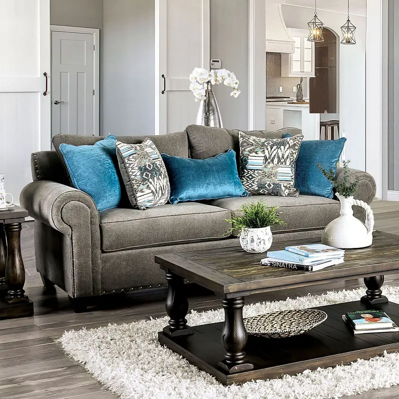 Mott Mid-Century Inspired Sofa By Furniture Of America – Sm6155-Sf 1