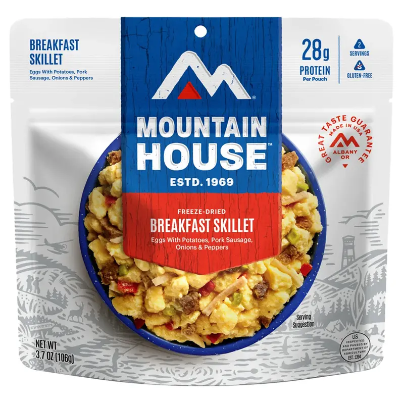 Mountain House Breakfast Skillet – Scrambled Eggs & Hash Browns 1