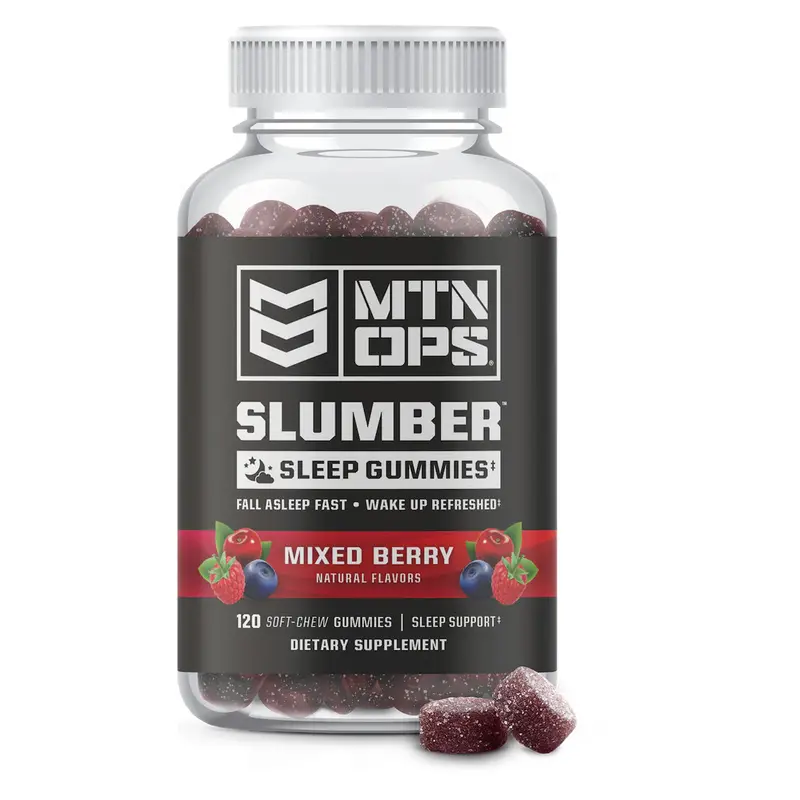 Mtn Ops Slumber Sleep Gummies With Natural Ingredients 1